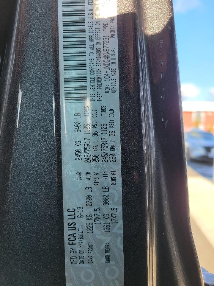 Jeep Wrangler Unlimited Sport S 4x4 2019