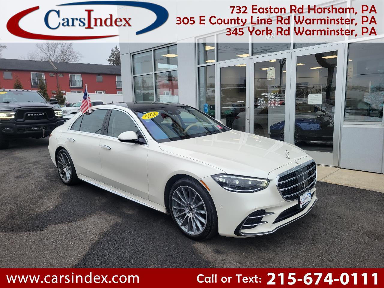 2022 Mercedes-Benz S-Class S 580 Luxury 4MATIC Sedan