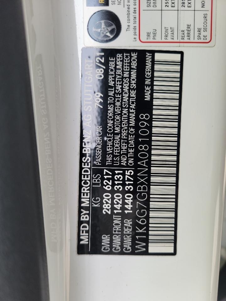 Mercedes-Benz S-Class  2022