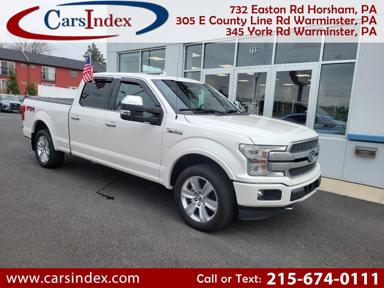 2018 Ford F-150 Platinum 4WD SuperCrew 6.5' Box
