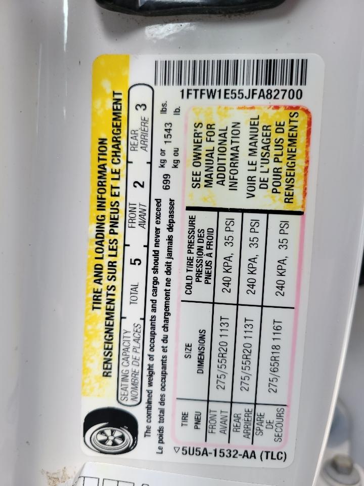 Ford F-150 Platinum 4WD SuperCrew 6.5' Box 2018