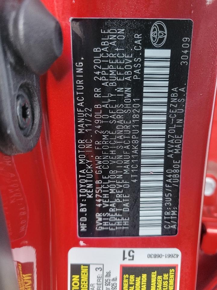 Toyota Camry LE Auto (Natl) 2023