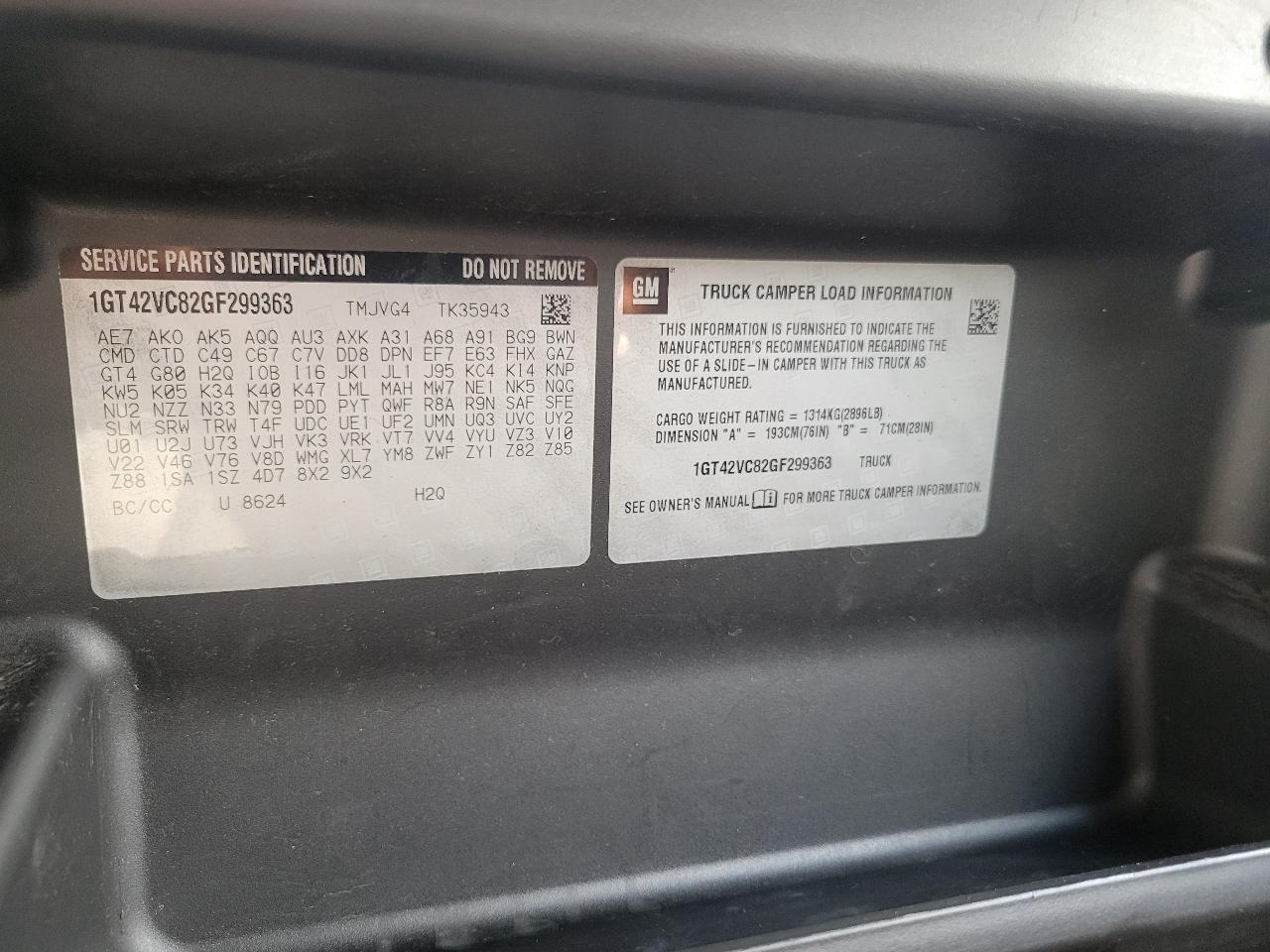 GMC Sierra 3500HD 4WD Crew Cab 167.7" 2016