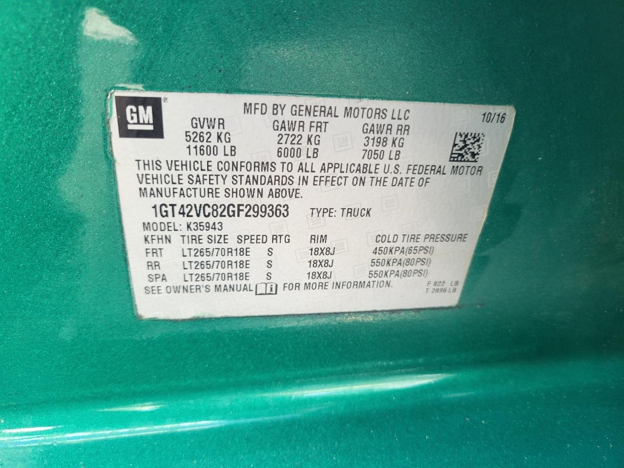 GMC Sierra 3500HD 4WD Crew Cab 167.7" 2016