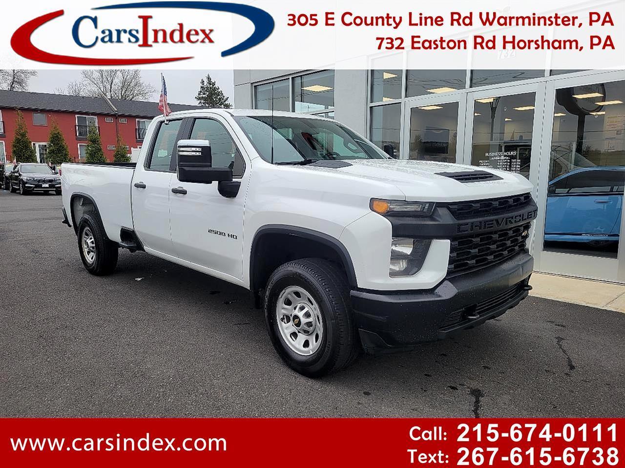 2020 Chevrolet Silverado 2500HD 2WD Double Cab 162" Work Truck