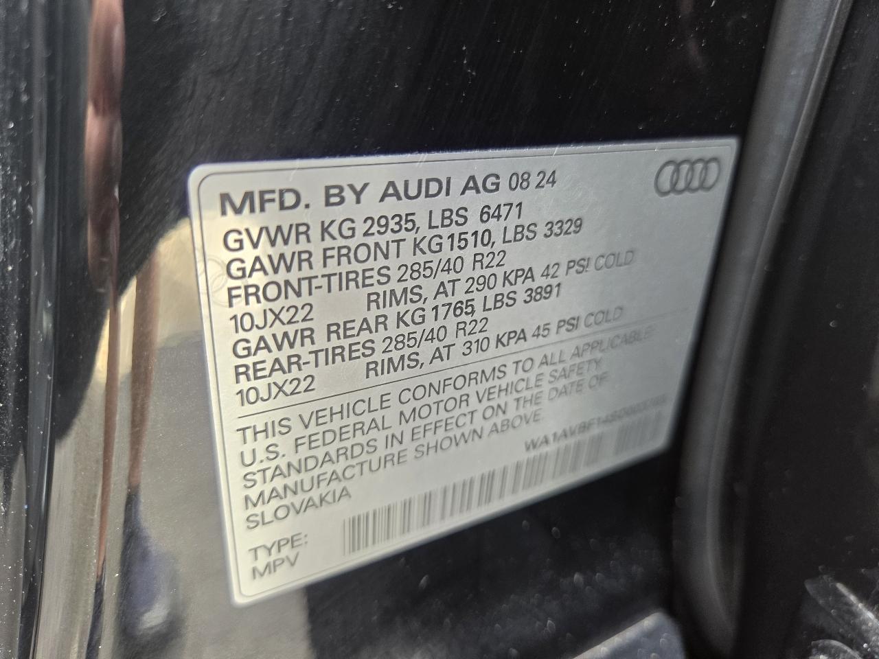 Audi Q8 Premium 55 TFSI quattro 2025