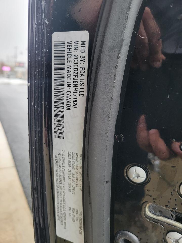 Dodge Challenger R/T Scat Pack Widebody RWD 2022