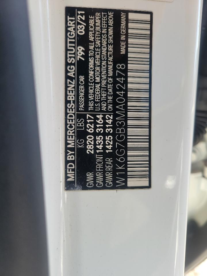 Mercedes-Benz S-Class S 580 4MATIC Sedan 2021