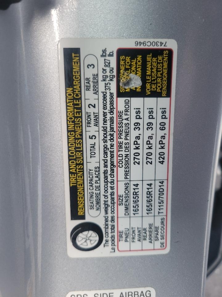 Mitsubishi Mirage ES CVT 2022