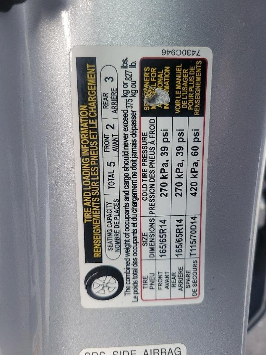Mitsubishi Mirage ES CVT 2022