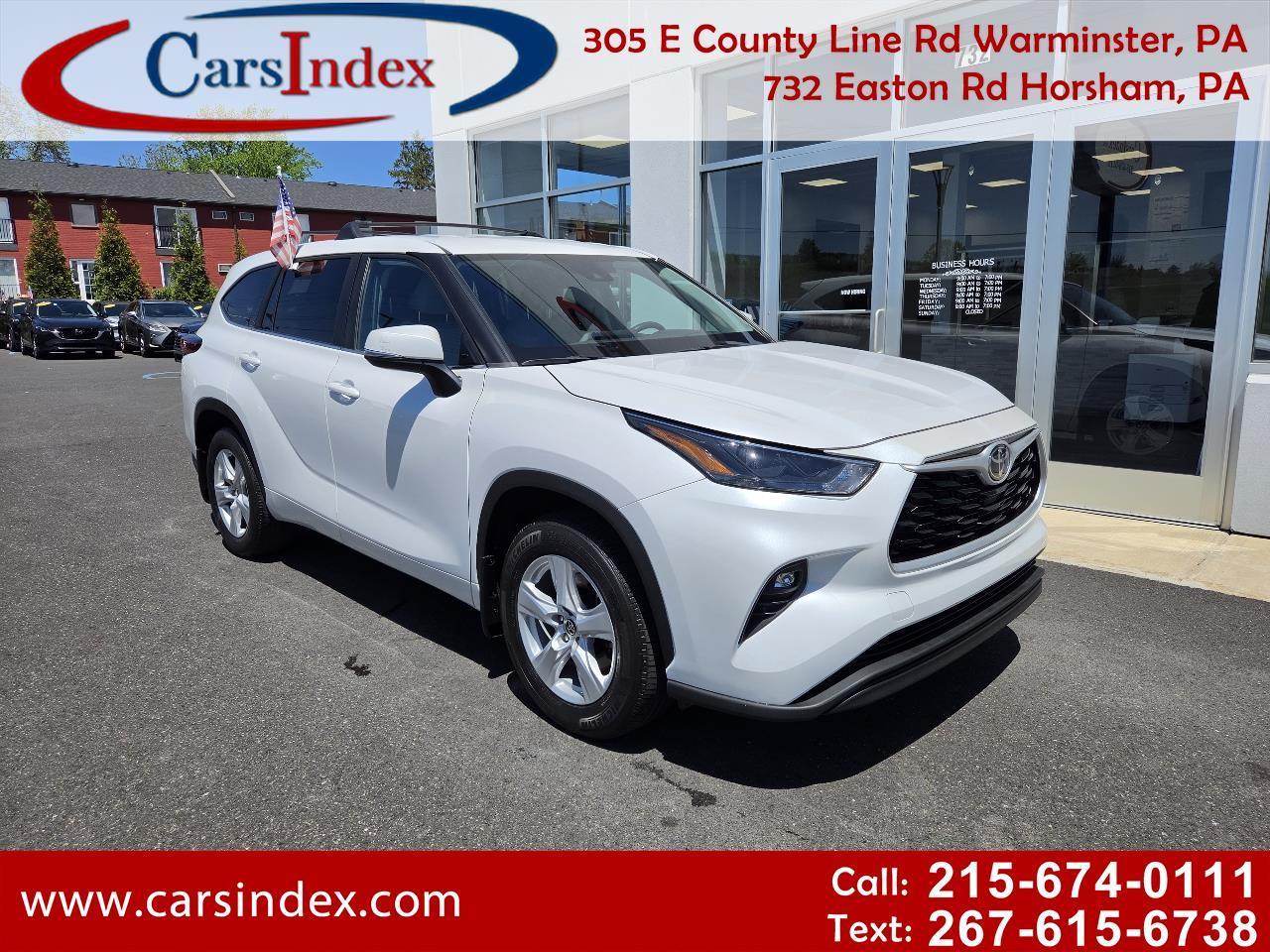 2023 Toyota Highlander LE AWD (Natl)