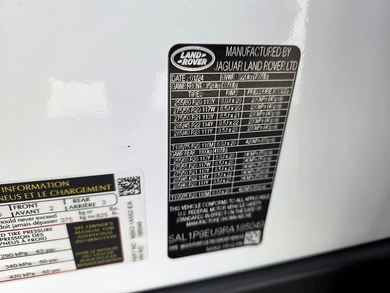 Land Rover Range Rover Sport P360 SE 2024