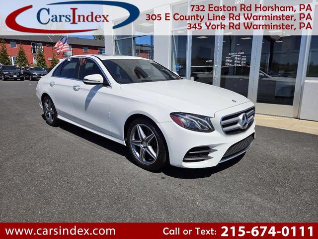 White 2017 Mercedes-Benz E-Class E 300 4MATIC Sedan All-Wheel Drive Automatic