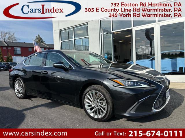 Black 2020 Lexus ES 350 FWD Sedan Front-Wheel Drive 8-Speed Automatic