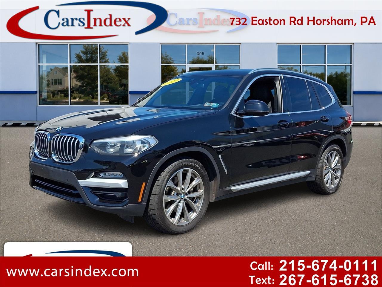 2019 BMW X3 sDrive30i Sports Activity Vehicle