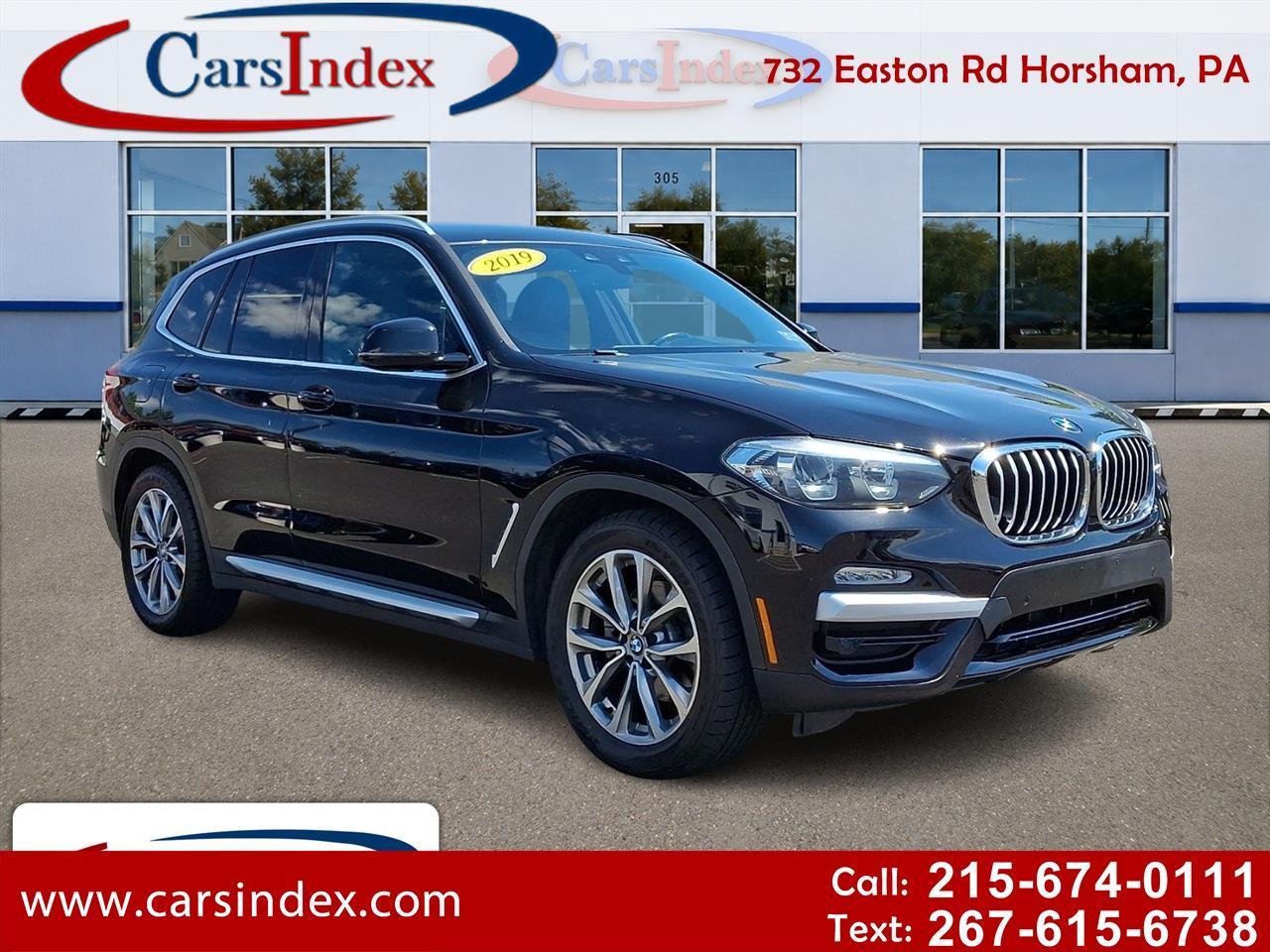 2019 BMW X3 sDrive30i Sports Activity Vehicle
