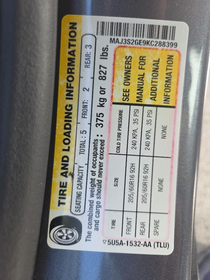 Ford EcoSport SE FWD 2019