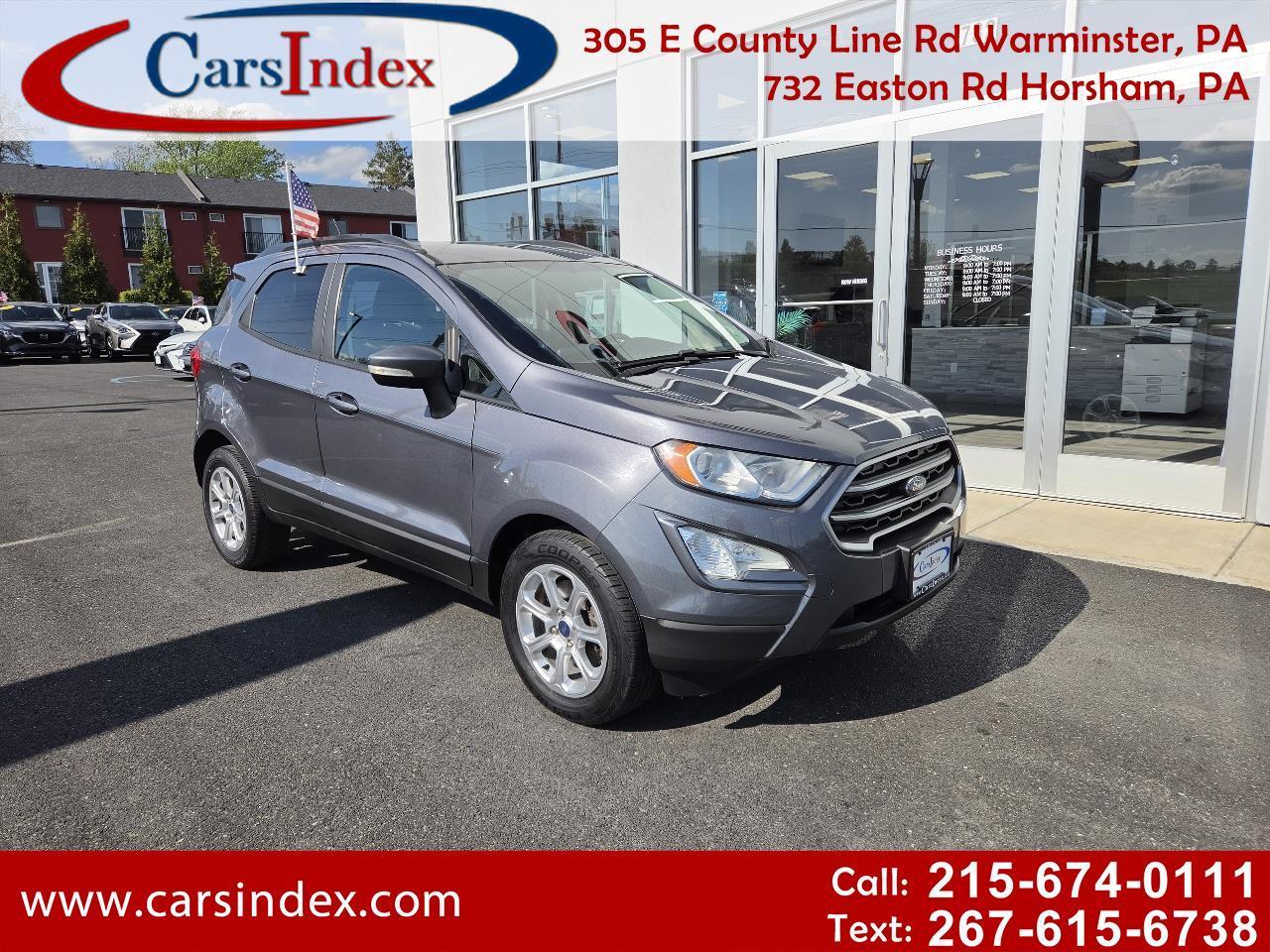 2019 Ford EcoSport SE FWD