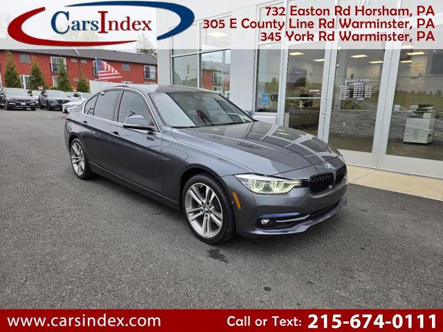 Gray 2017 BMW 3 Series 330i xDrive Sedan AWD Sedan All-Wheel Drive 8-Speed Automatic