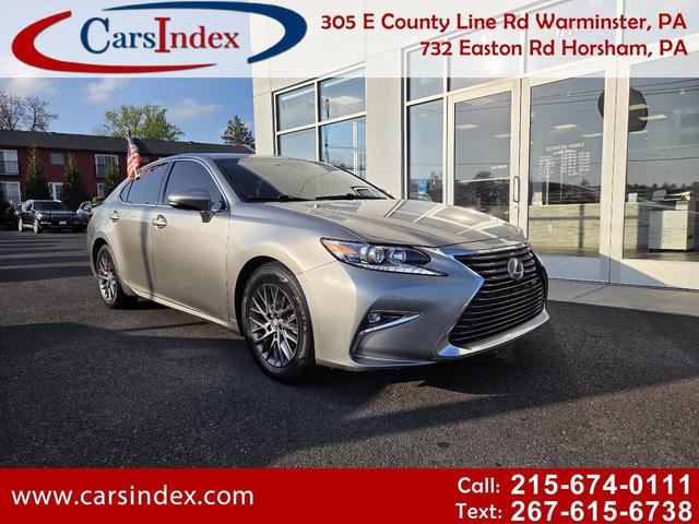 Silver 2018 Lexus ES 350 FWD Sedan Front-Wheel Drive Automatic
