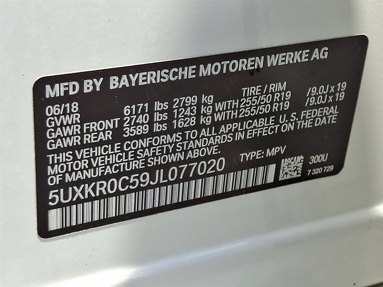 BMW X5 xDrive35i Sports Activity Vehicle 2018
