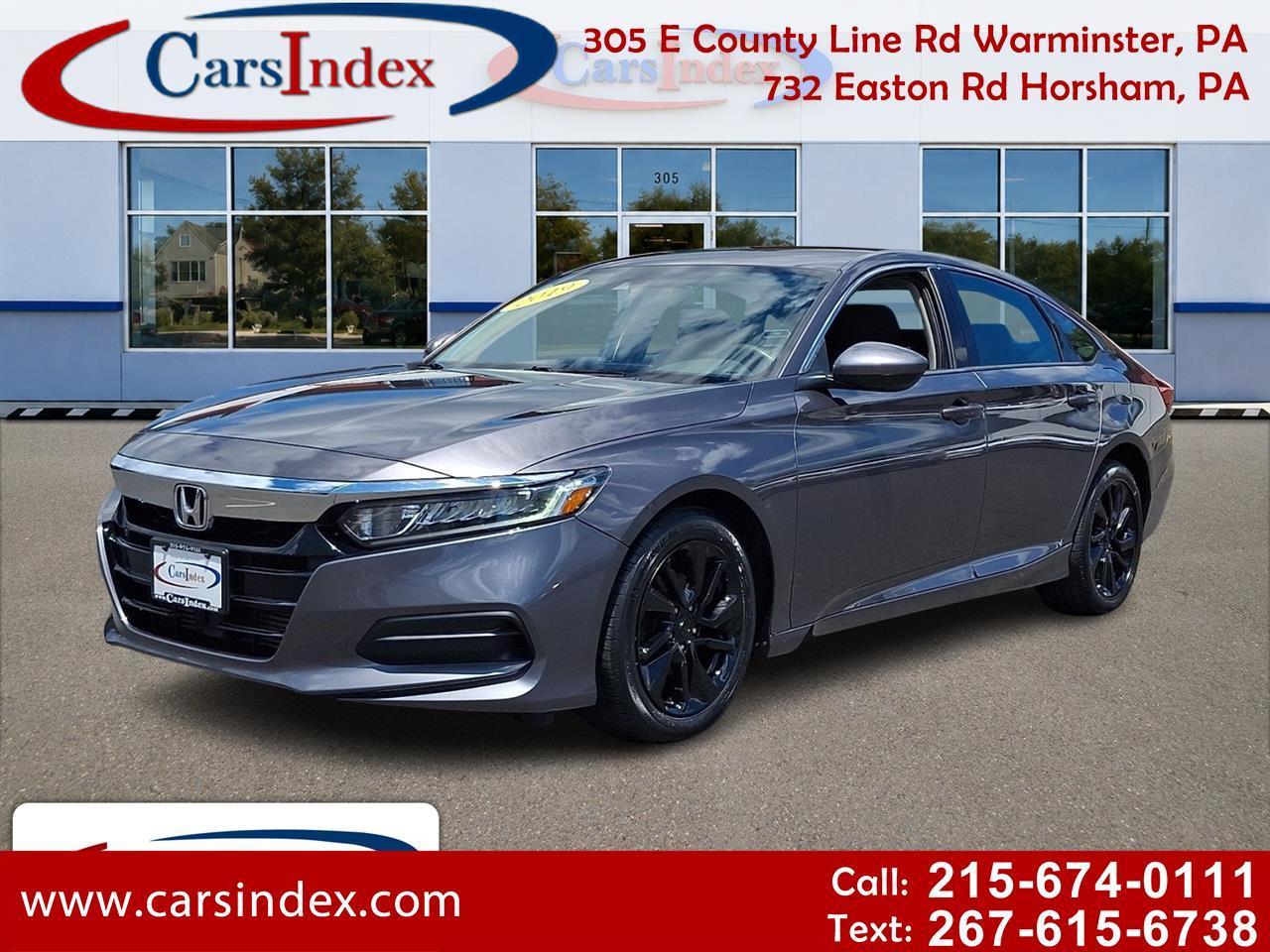 2019 Honda Accord Sedan LX 1.5T CVT