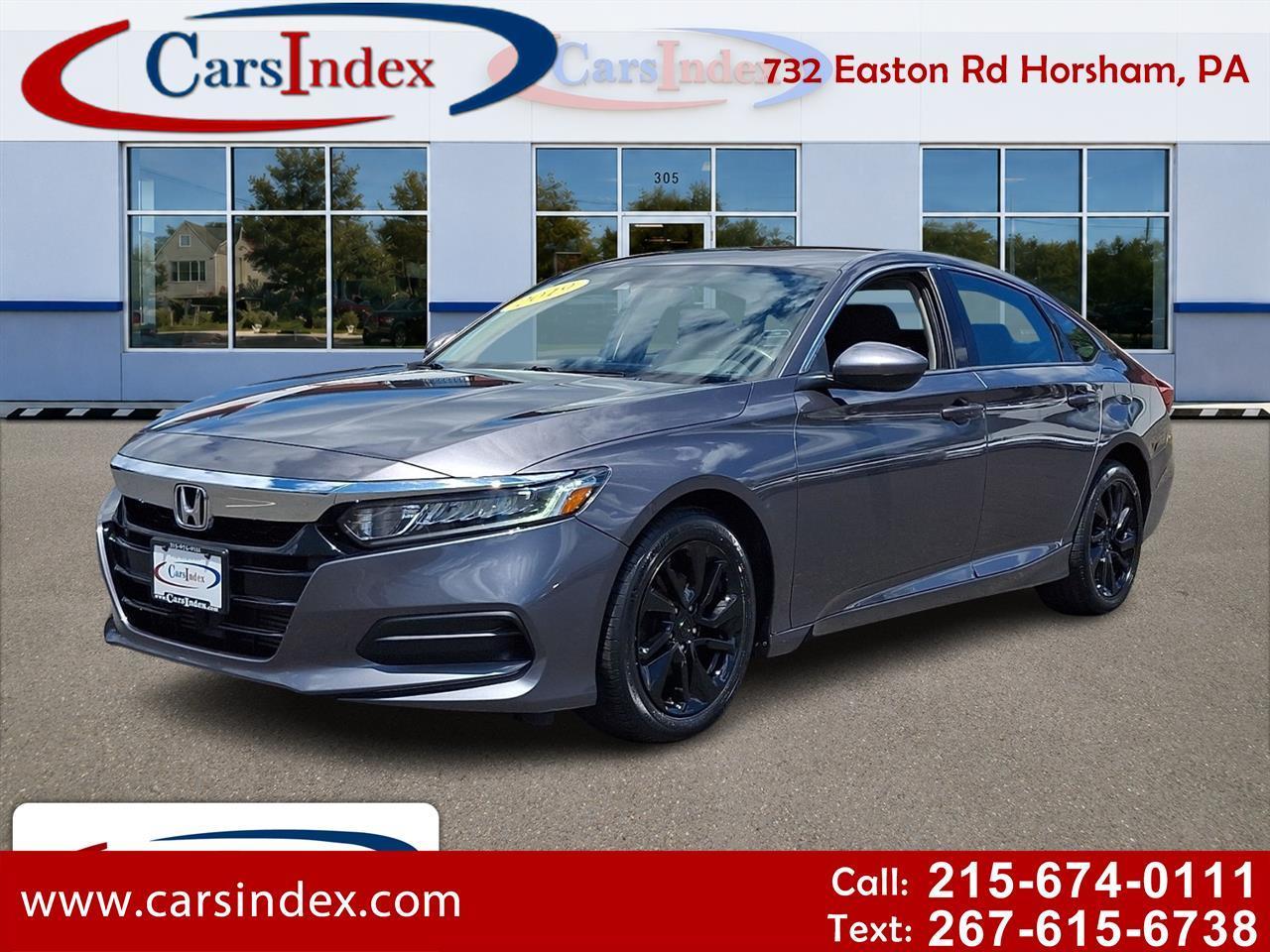 2019 Honda Accord Sedan LX 1.5T CVT