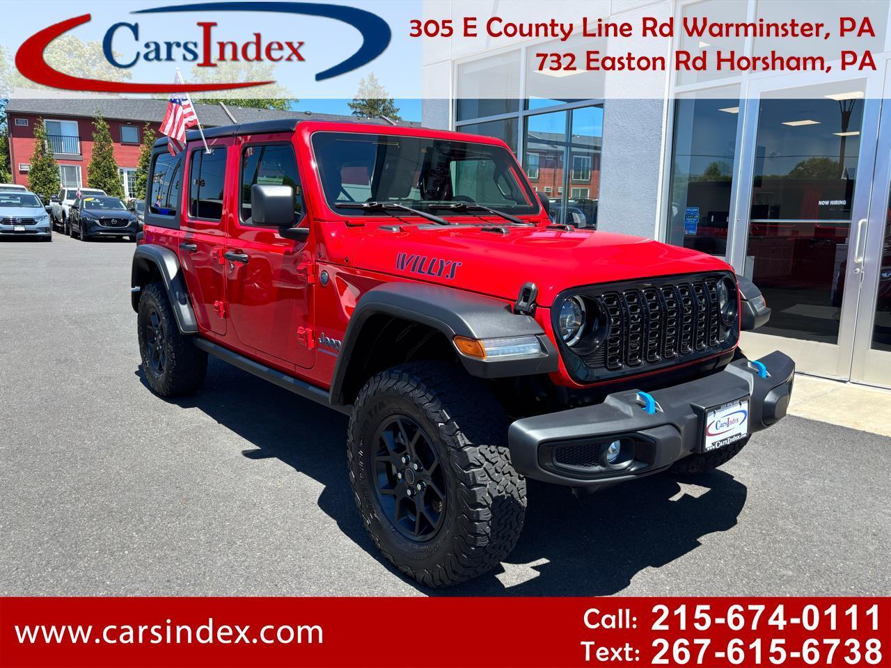 2024 Jeep Wrangler 4xe Willys 4x4
