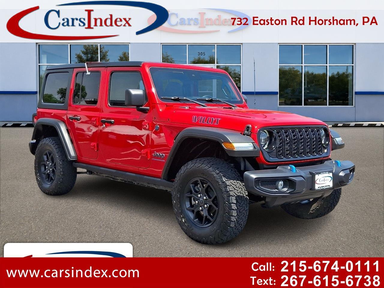 2024 Jeep Wrangler 4xe Willys 4x4