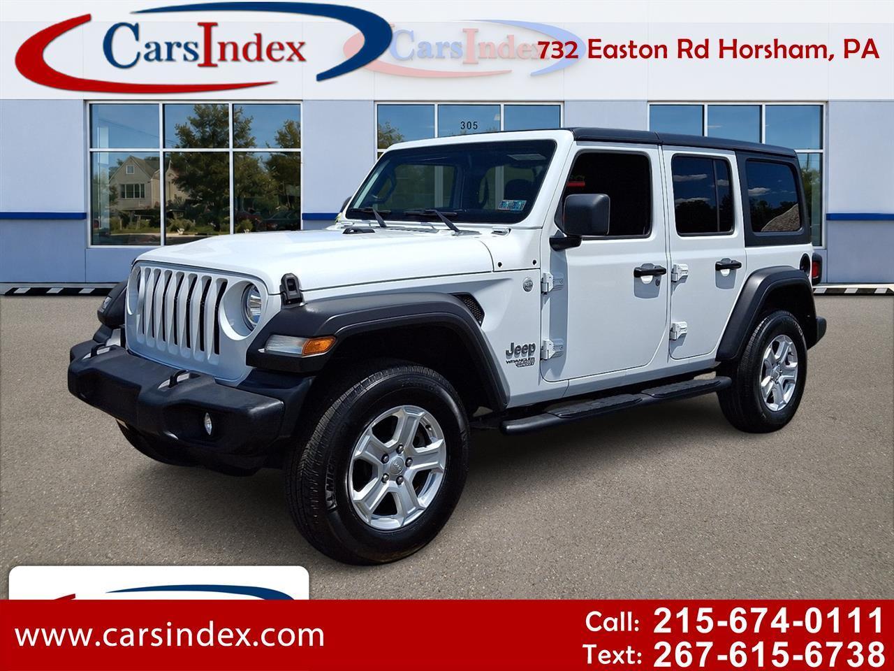 2020 Jeep Wrangler Unlimited Sport S 4x4
