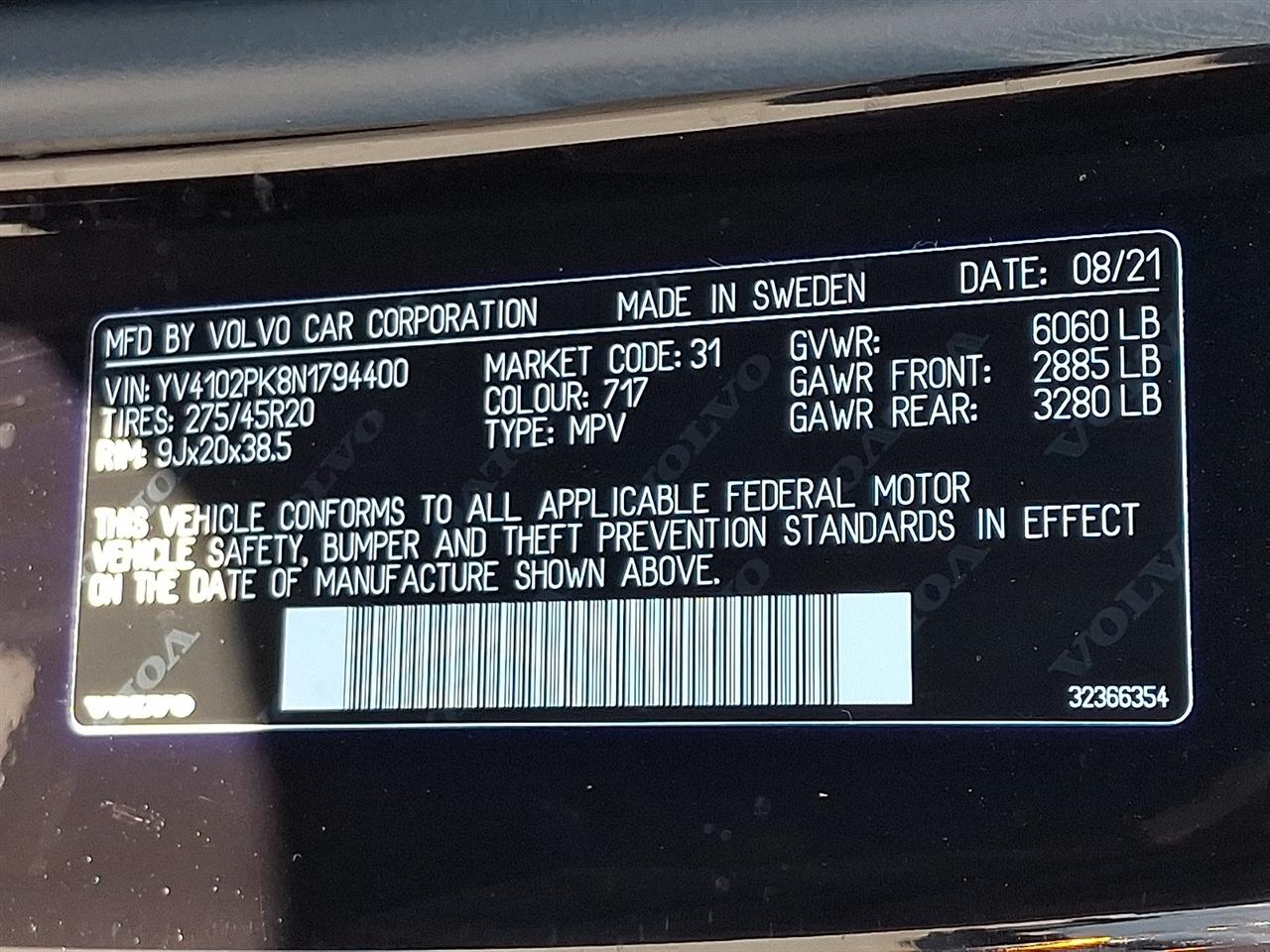 Volvo XC90 T5 AWD Momentum 7P 2022