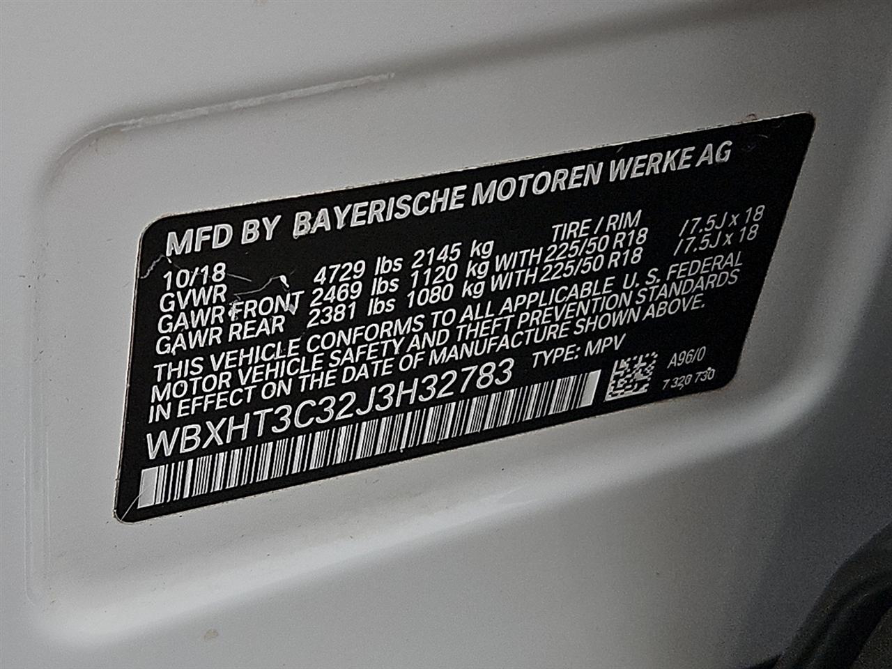 BMW X1 xDrive28i Sports Activity Vehicle 2018