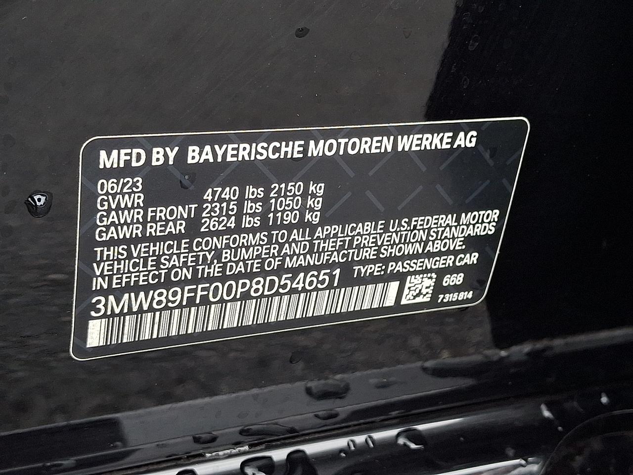 BMW 3 Series 330i xDrive Sedan 2023