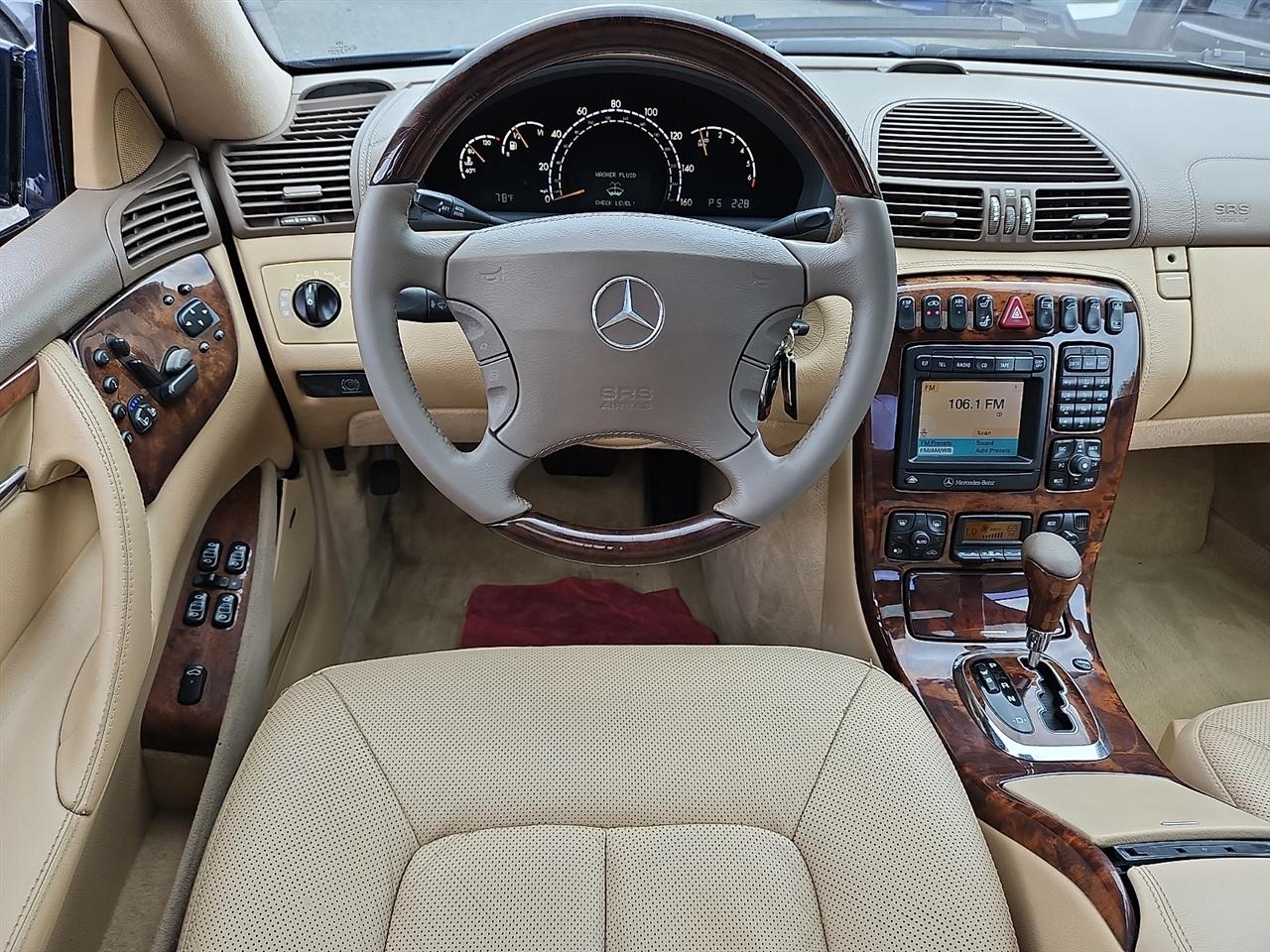 Mercedes-Benz CL-Class 2dr Cpe 5.0L 2002