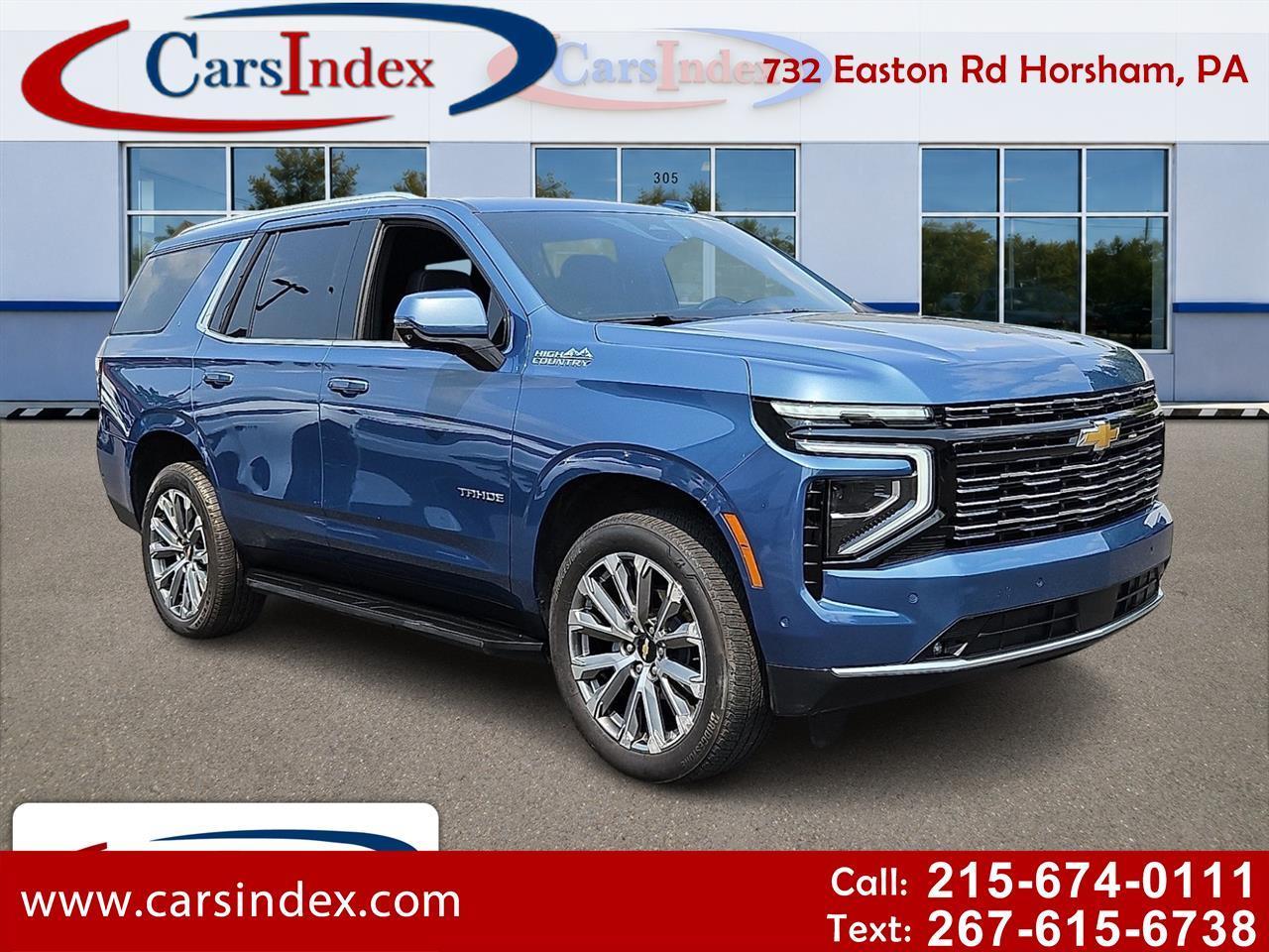2025 Chevrolet Tahoe 2WD 4dr High Country
