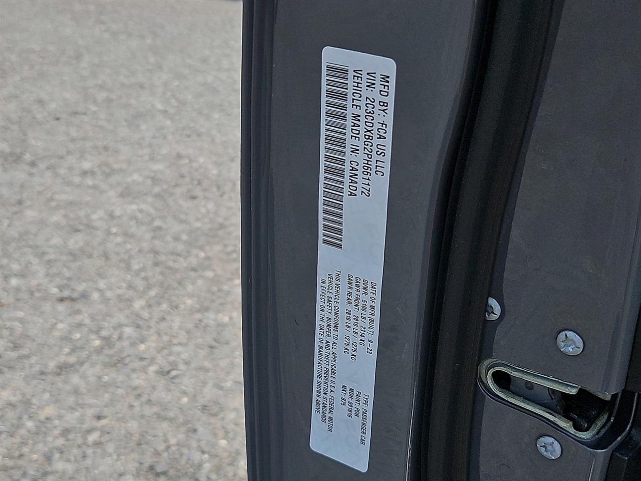 Dodge Charger SXT RWD 2023