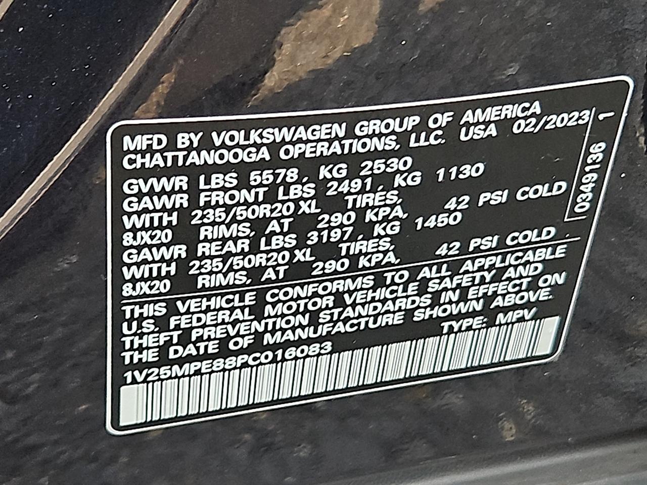 Volkswagen ID.4 S RWD w/SK On Battery 2023