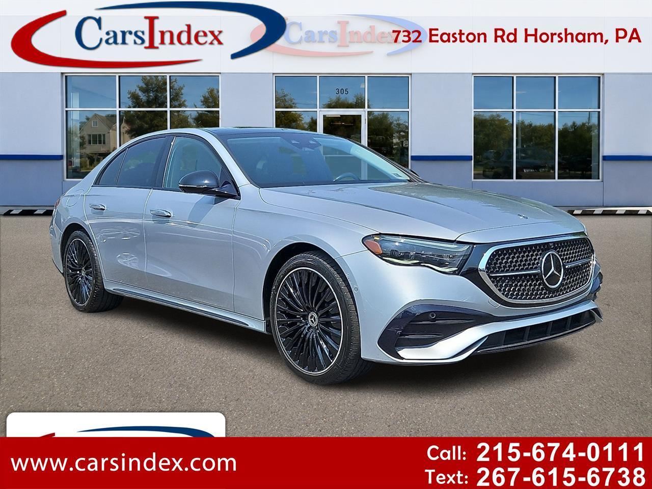 2024 Mercedes-Benz E-Class E 350 4MATIC Sedan