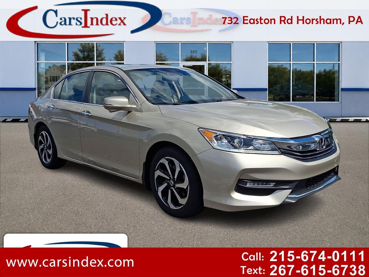 2016 Honda Accord Sedan 4dr I4 CVT EX-L w/Navi & Honda Sensing