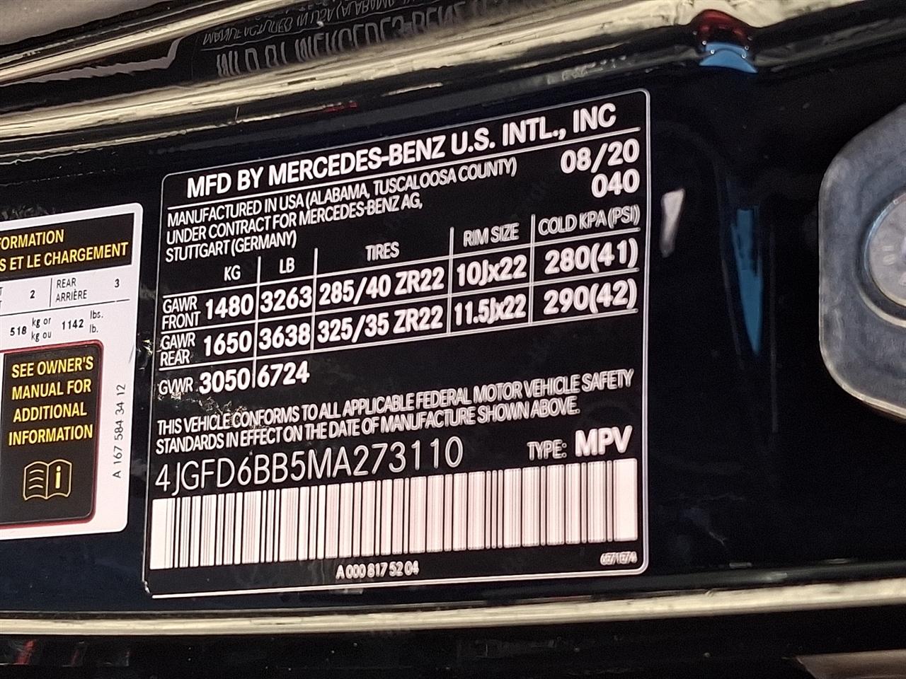 Mercedes-Benz GLE AMG GLE 53 4MATIC Coupe 2021