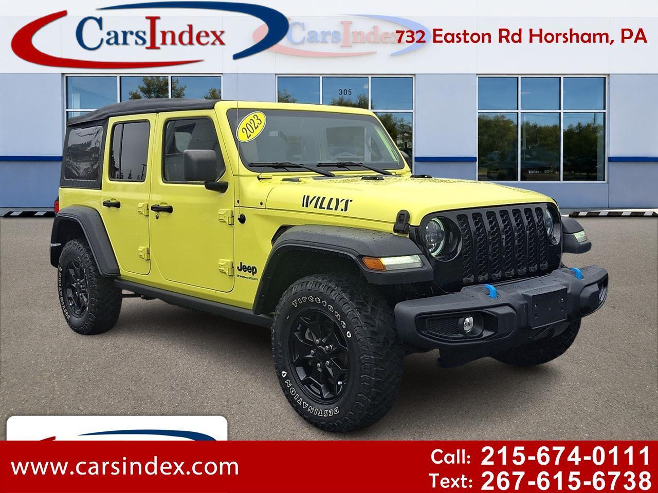 2023 Jeep Wrangler 4xe Willys 4x4
