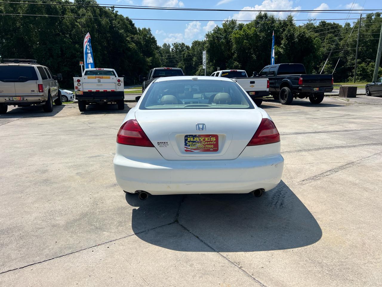 Honda Accord EX V-6 Coupe 6-Speed MT with XM Radio 2005