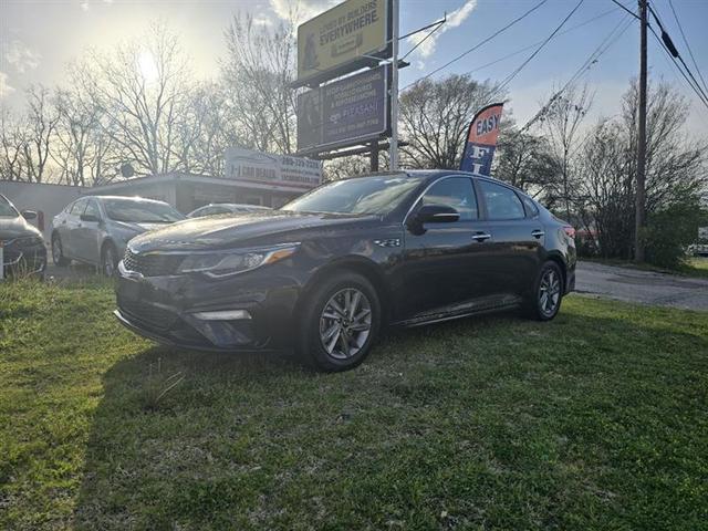Black 2020 Kia Optima Sedan Front-Wheel Drive Automatic