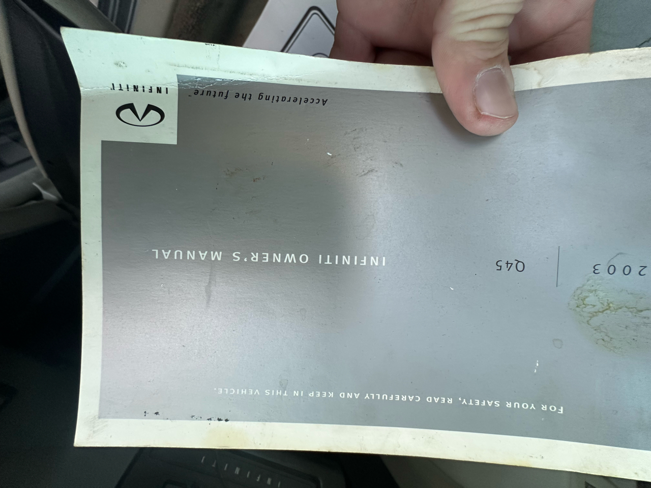 Infiniti Q45 Luxury 2003