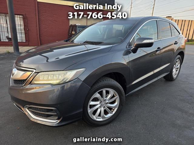 Gray 2016 Acura RDX FWD SUV / Crossover Front-Wheel Drive Automatic