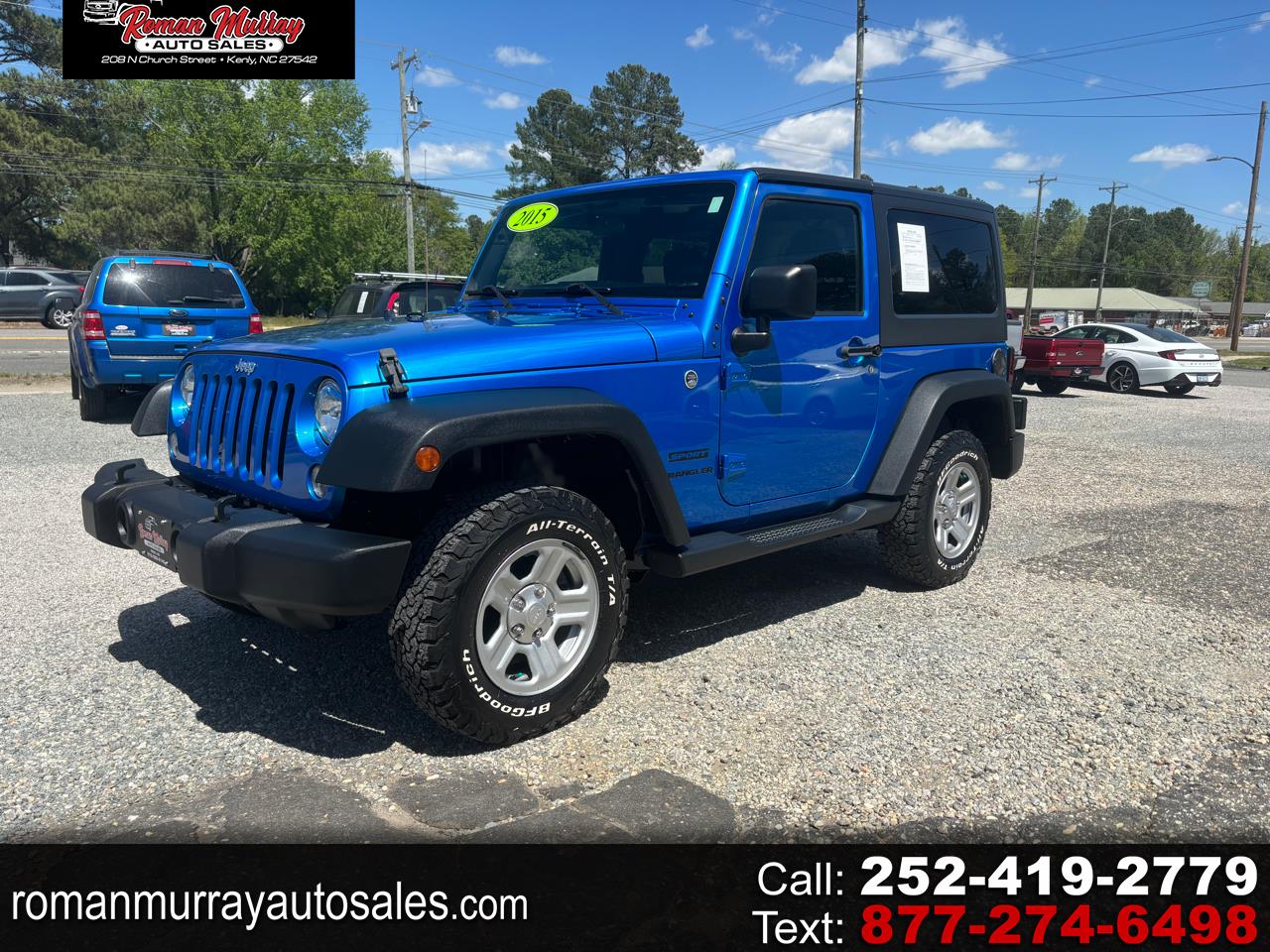 Used Cars for Sale Kenly NC 27542 Roman Murray Auto Sales LLC