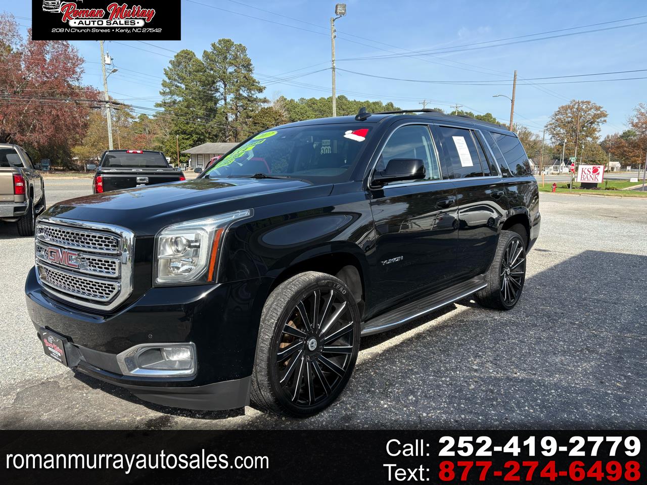 2017 GMC Yukon SLT 4WD