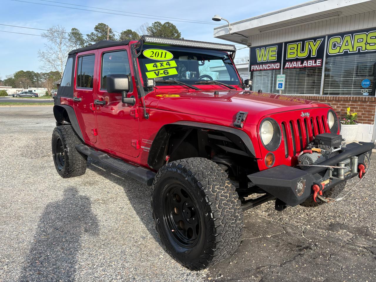 Jeep Wrangler Unlimited Sport 4WD 2011