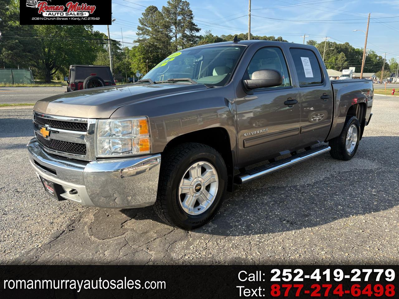 Chevrolet Silverado 1500 LT Crew Cab 4WD 2013