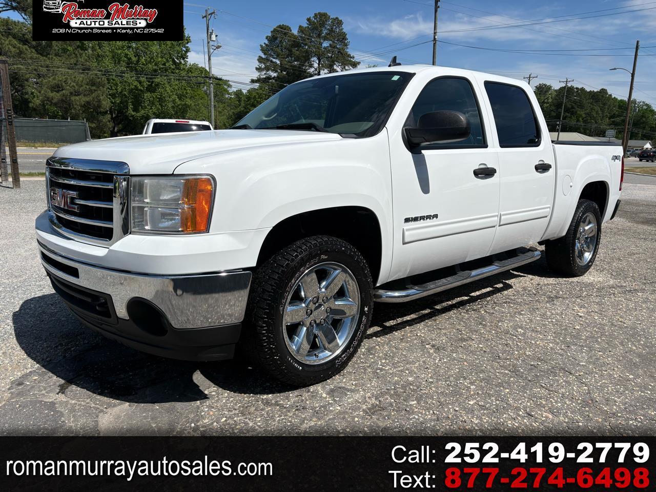 2013 GMC Sierra 1500 SLE Crew Cab 4WD